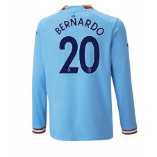 Manchester City Bernardo Silva #20 Hemmatröja 2022-23 Långa ärmar